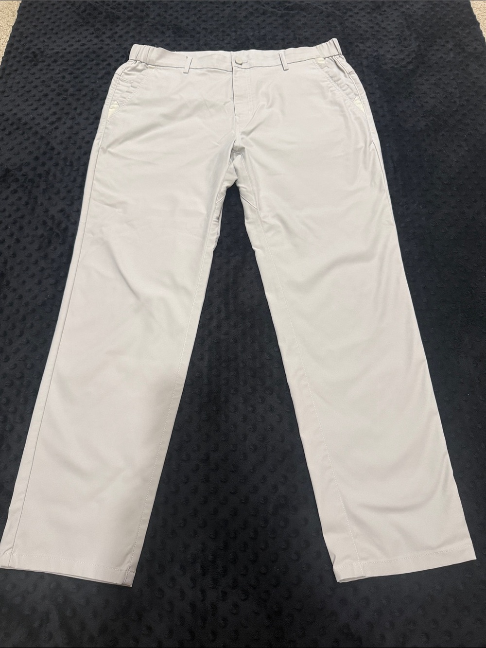 Men's Light Stone Chino Pants - Clean Straight Fit